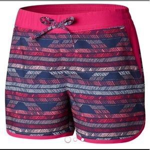 NWT Columbia Sandy Shores Pink Boardshorts SZ S-8